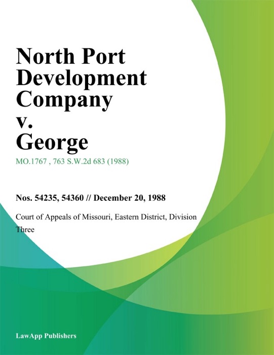 North Port Development Company v. George