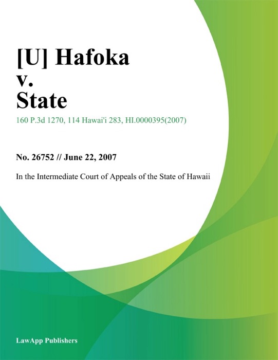 Hafoka v. State