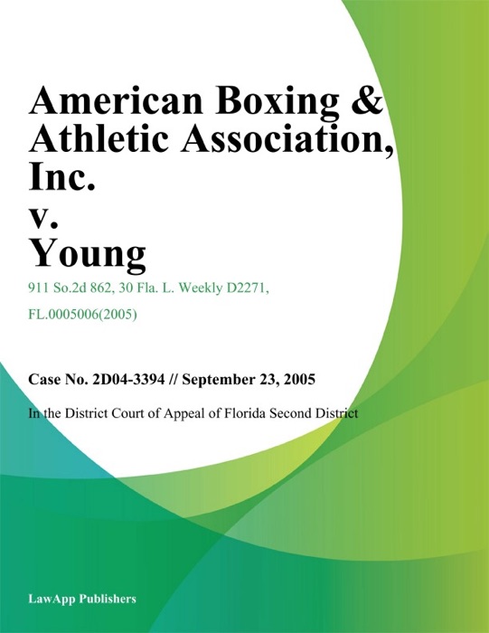 American Boxing & Athletic Association, Inc. v. Young