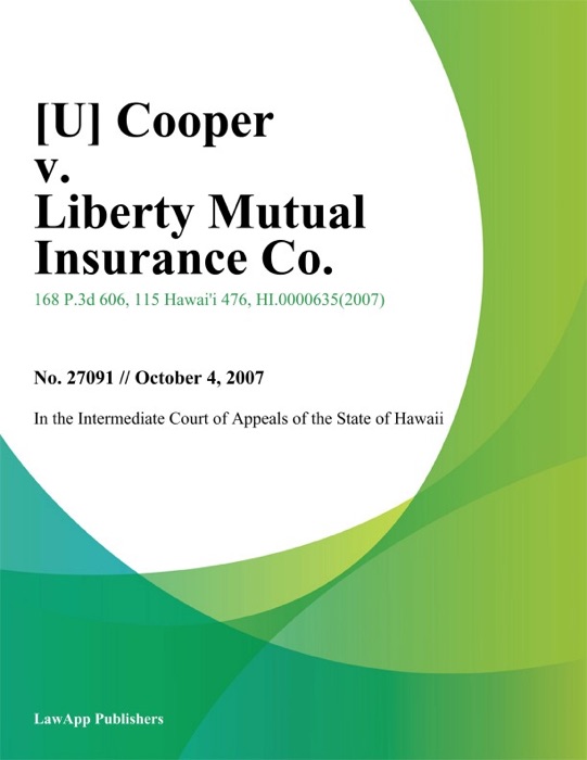 Cooper v. Liberty Mutual Insurance Co.