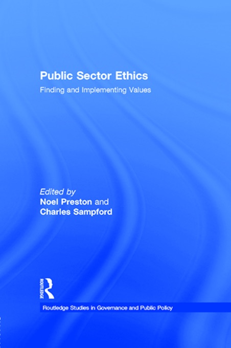 Public Sector Ethics