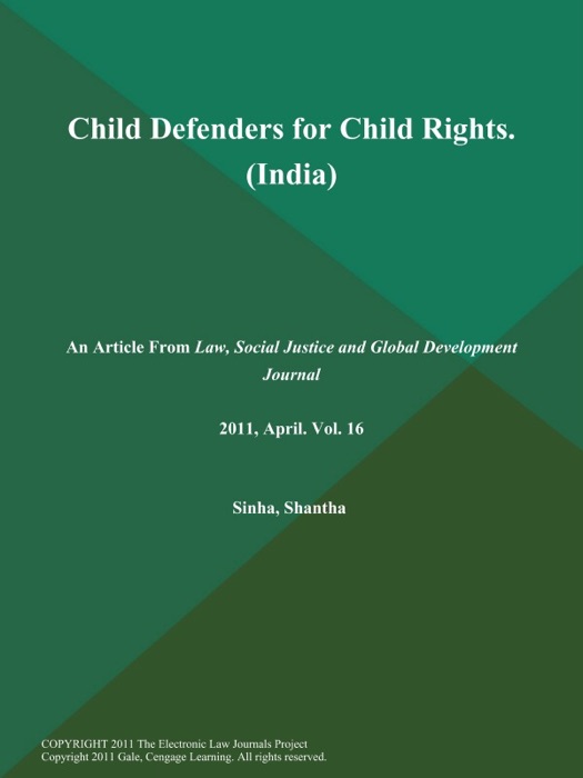 Child Defenders for Child Rights (India)