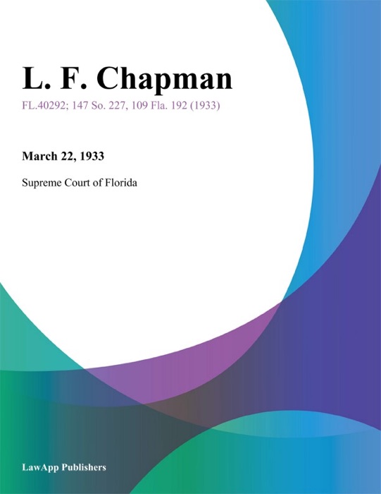 L. F. Chapman