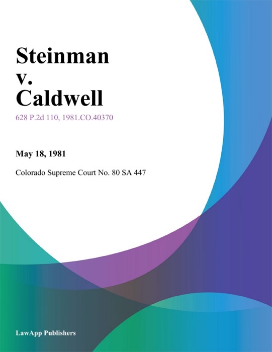 Steinman v. Caldwell