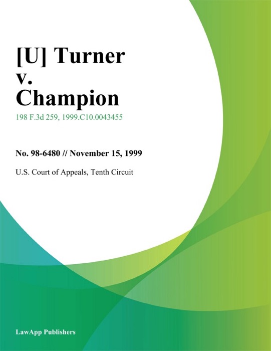 Turner v. Champion