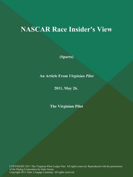 NASCAR Race Insider's View (Sports)