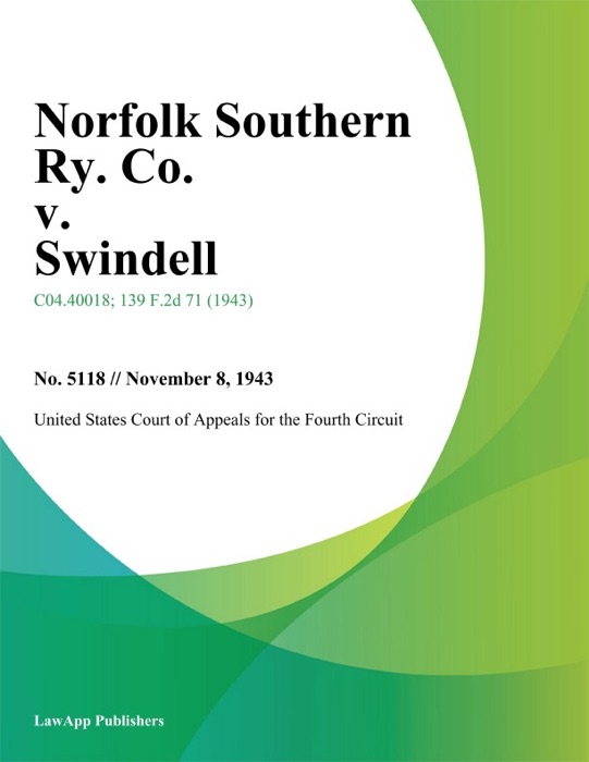 Norfolk Southern Ry. Co. v. Swindell