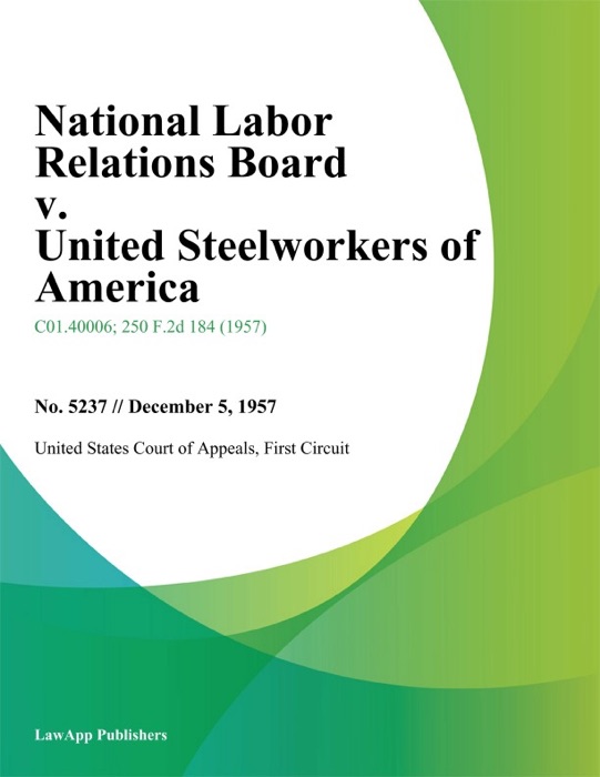 National Labor Relations Board v. United Steelworkers of America