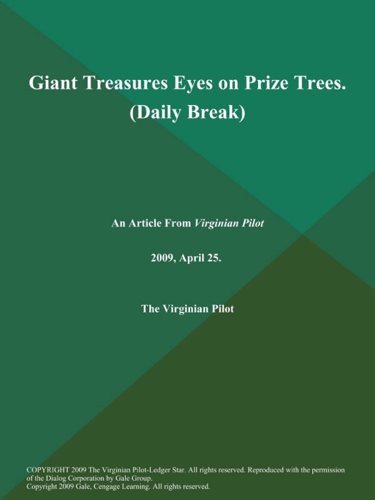 Giant Treasures Eyes on Prize Trees (Daily Break)