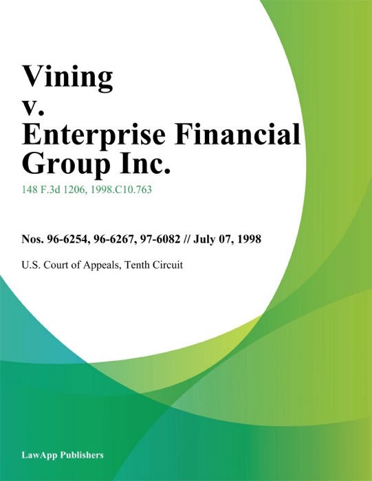 Vining V. Enterprise Financial Group Inc.
