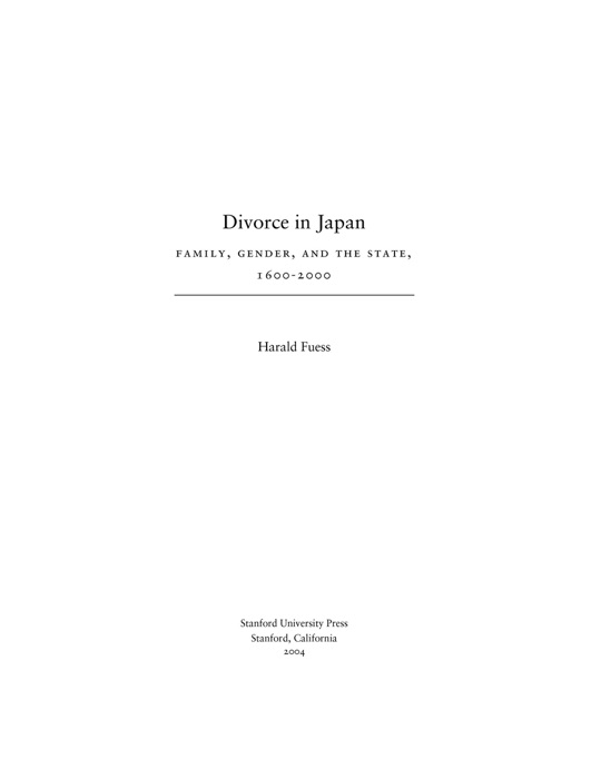 Divorce in Japan