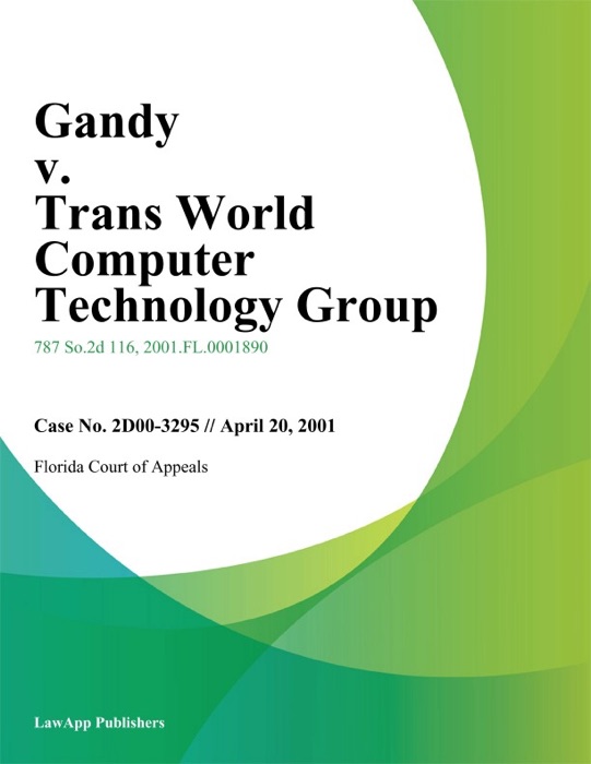 Gandy v. Trans World Computer Technology Group