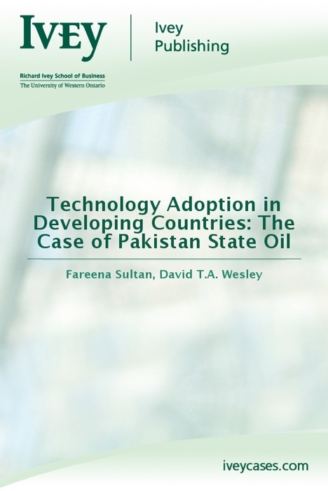 Technology Adoption in Developing Countries: The Case of Pakistan State Oil