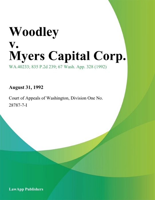 Woodley V. Myers Capital Corp.