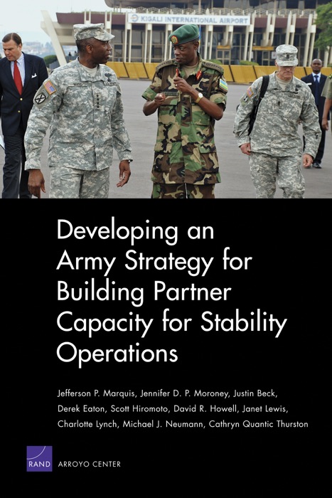 Developing an Army Strategy for Building Partner Capacity for Stability Operations