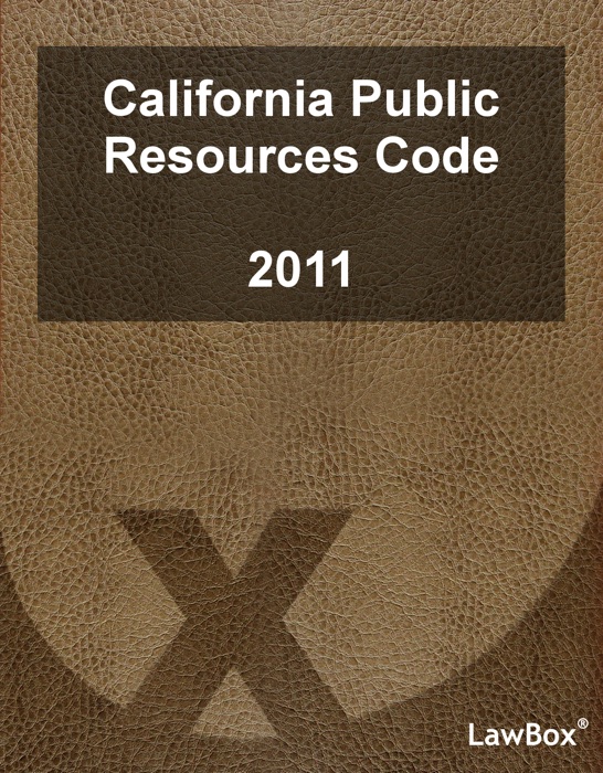 California Public Resources Code 2011