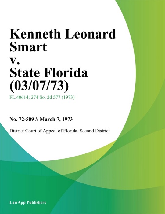 Kenneth Leonard Smart v. State Florida