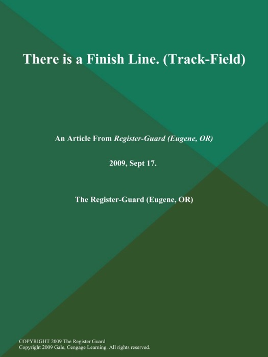 There is a Finish Line (Track-Field)