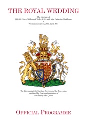 The Royal Wedding - Official Souvenir Programme