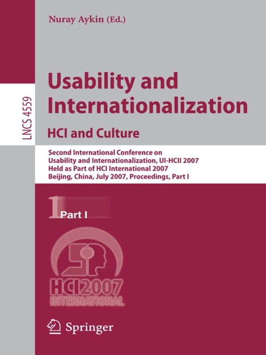 Usability and Internationalization. HCI and Culture