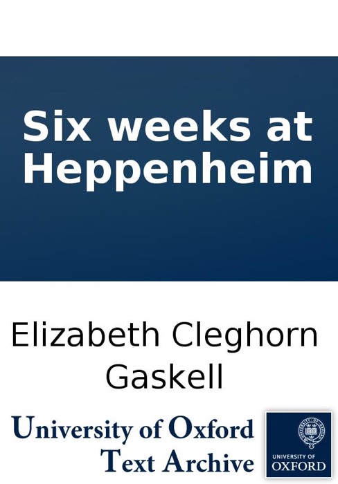 Six weeks at Heppenheim