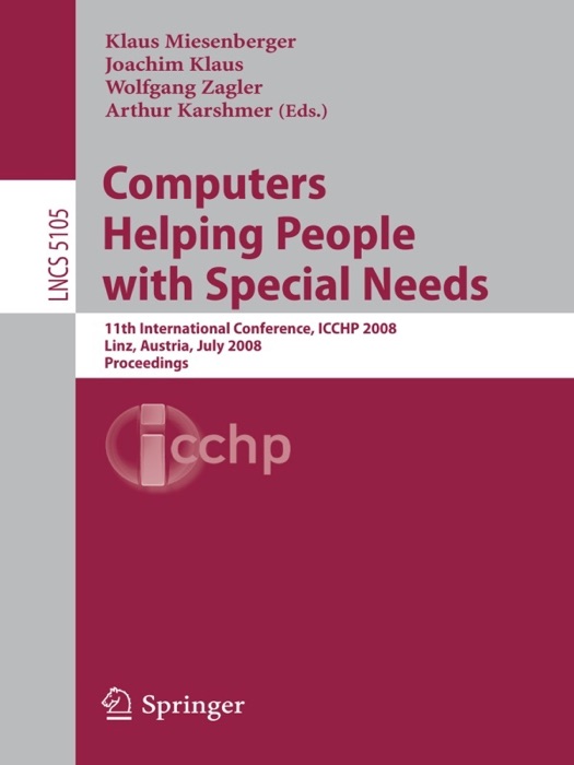 Computers Helping People with Special Needs