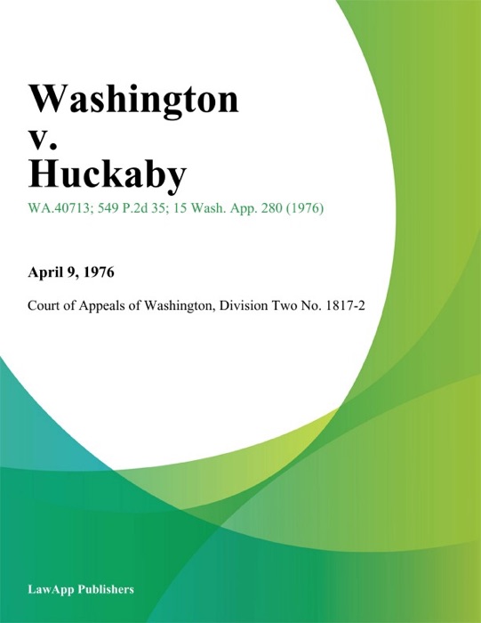 Washington V. Huckaby