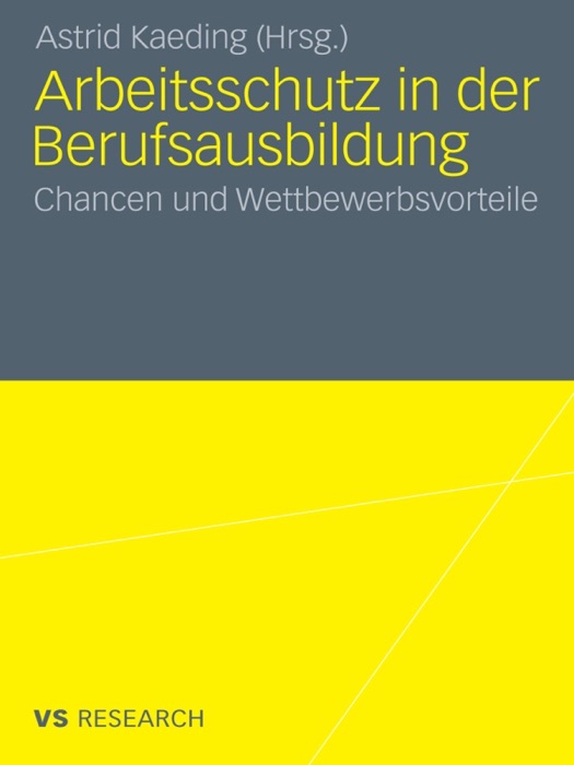 Arbeitsschutz in der Berufsausbildung