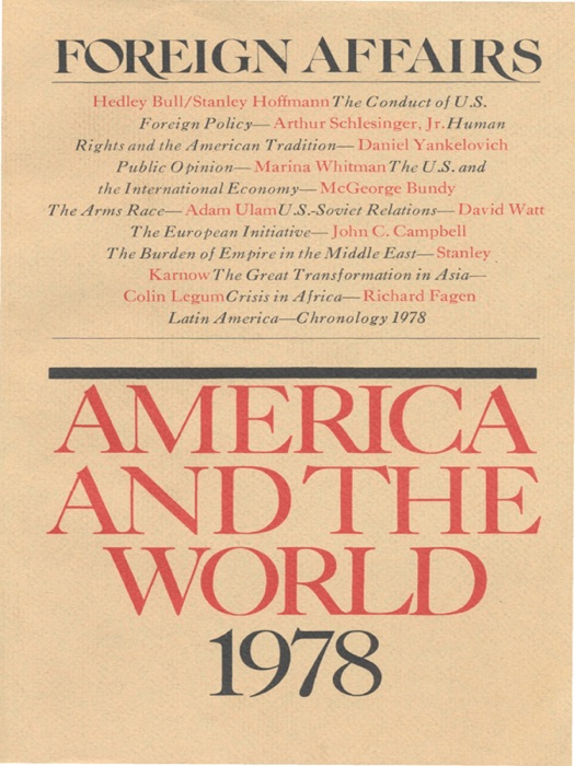 Foreign Affairs - America and the World 1978