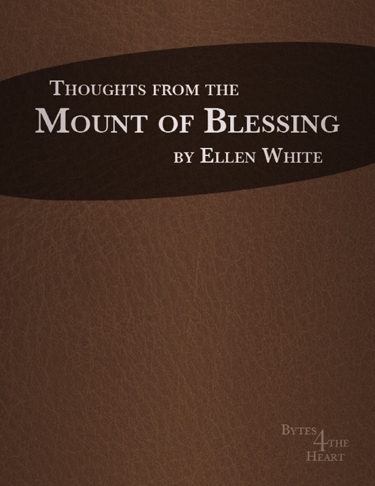 Thoughts from the Mount of Blessing