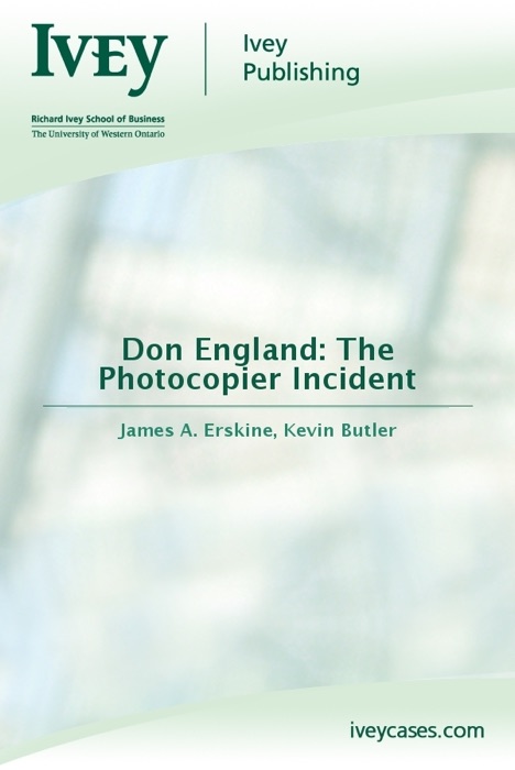 Don England: The Photocopier Incident