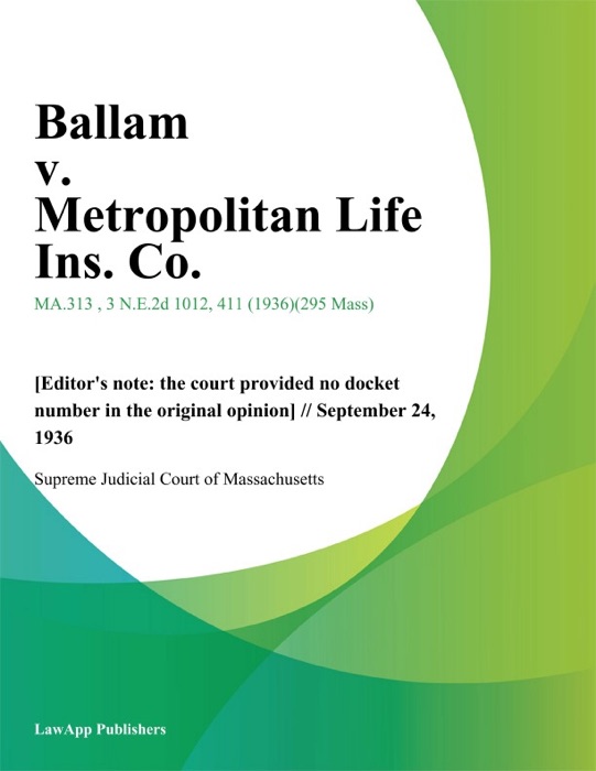 Ballam v. Metropolitan Life Ins. Co.