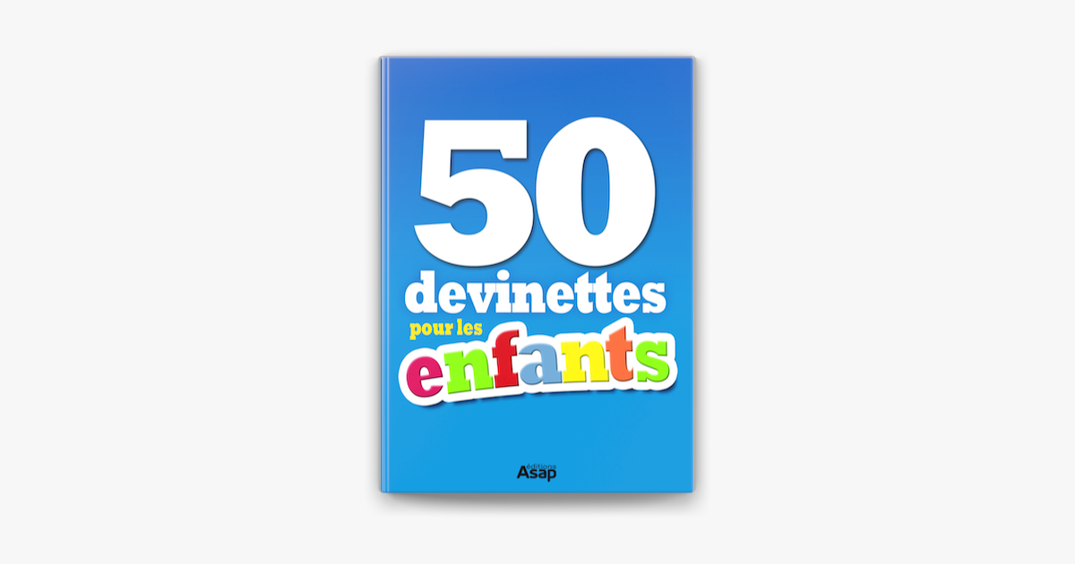 50 Devinettes Pour Les Enfants On Apple Books