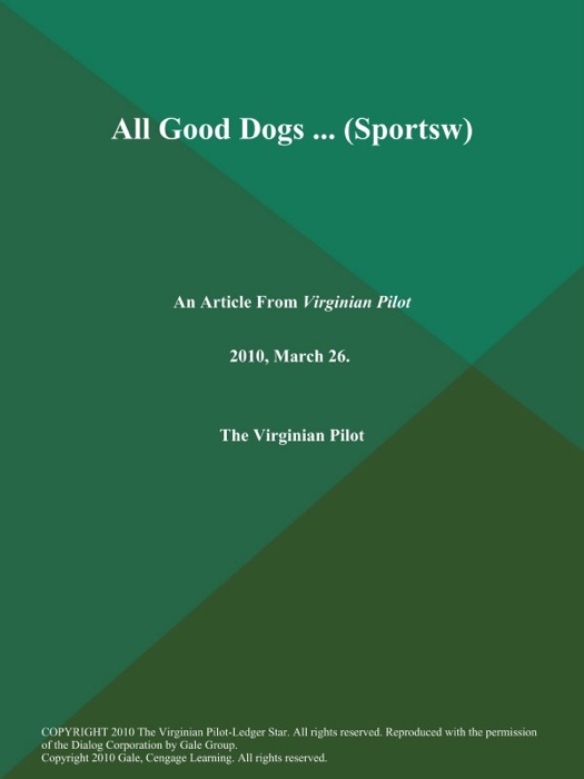 All Good Dogs .. (Sportsw)