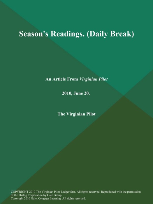 Season's Readings (Daily Break)