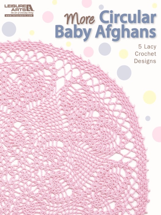 More Circular Baby Afghans