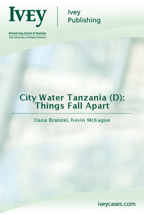 City Water Tanzania (D): Things Fall Apart