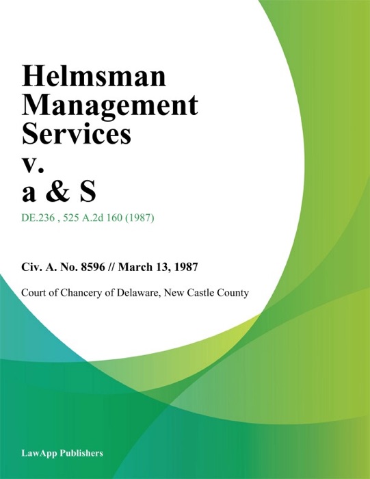 Helmsman Management Services v. a & S