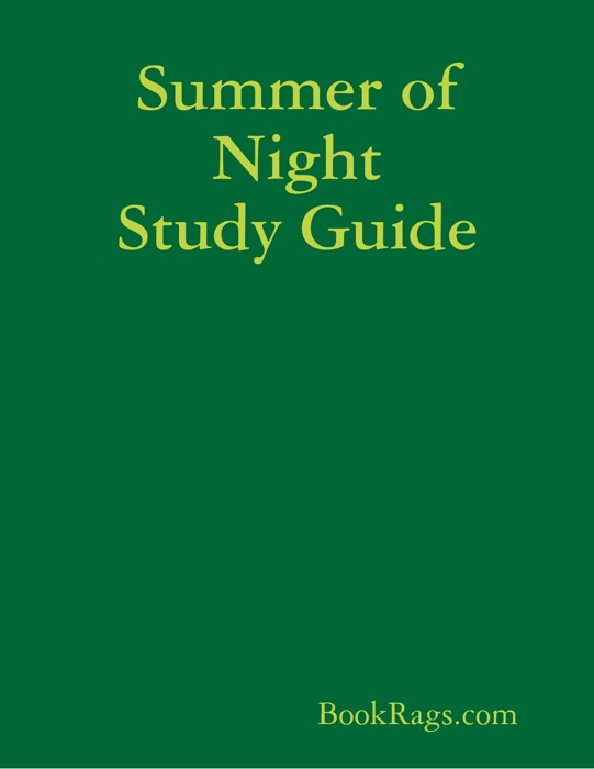 Summer of Night Study Guide