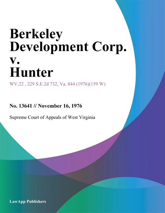 Berkeley Development Corp. v. Hunter