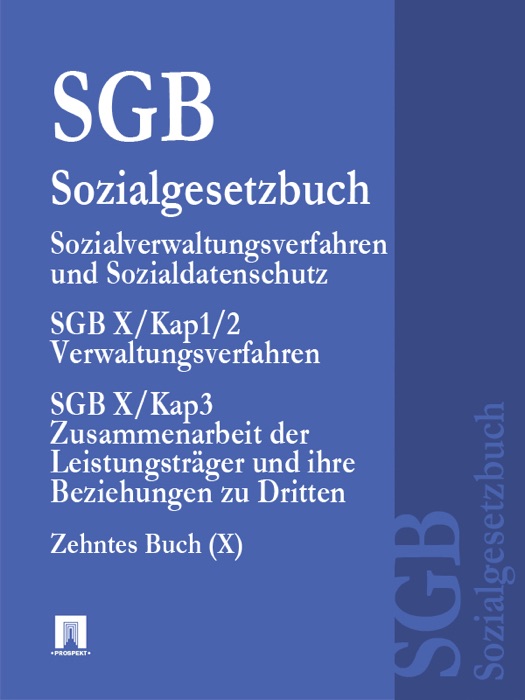 Sozialgesetzbuch (SGB) - Zehntes Buch (X) (Deutschland)