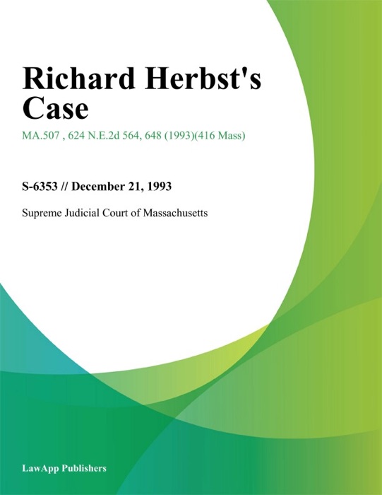 Richard Herbst's Case