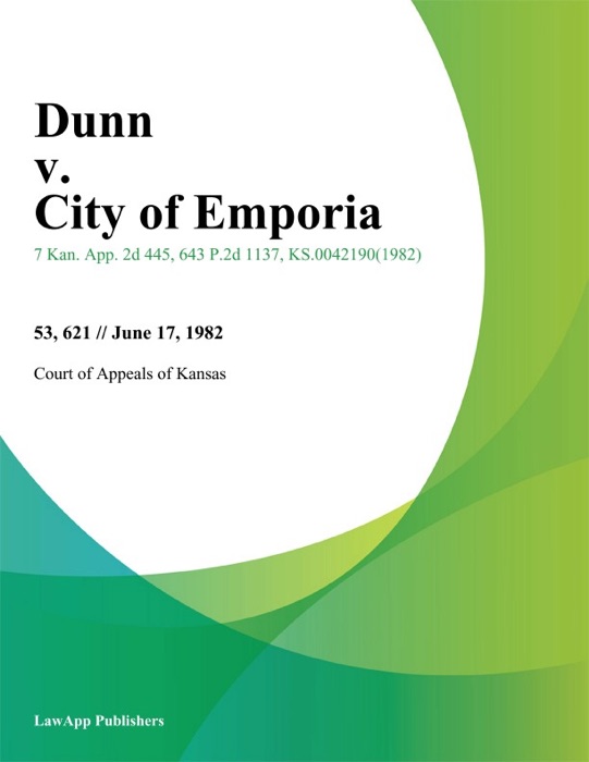 Dunn v. City of Emporia