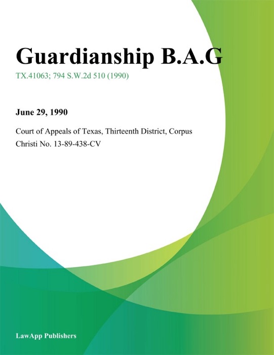 Guardianship B.A.G.