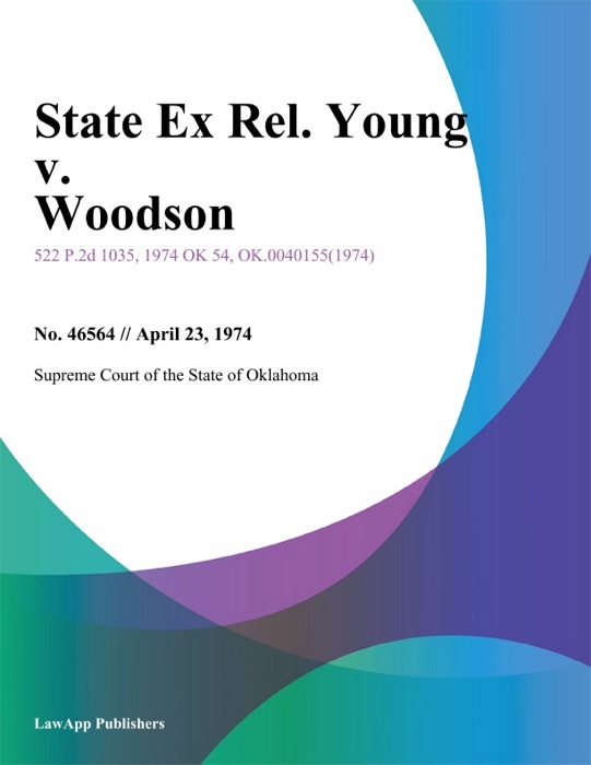 State Ex Rel. Young v. Woodson