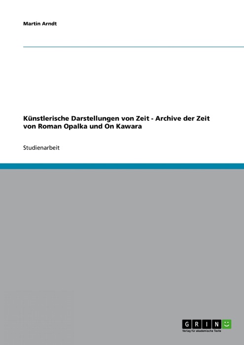 Künstlerische Darstellungen von Zeit