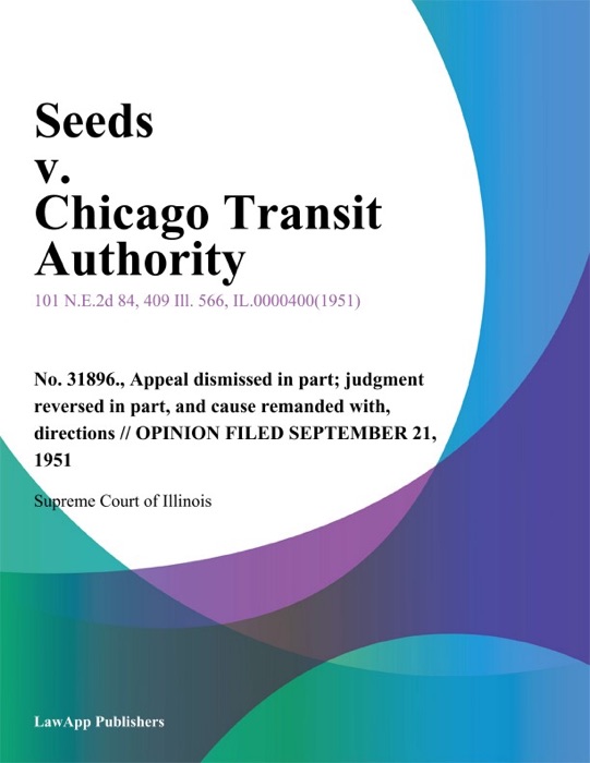 Seeds v. Chicago Transit Authority