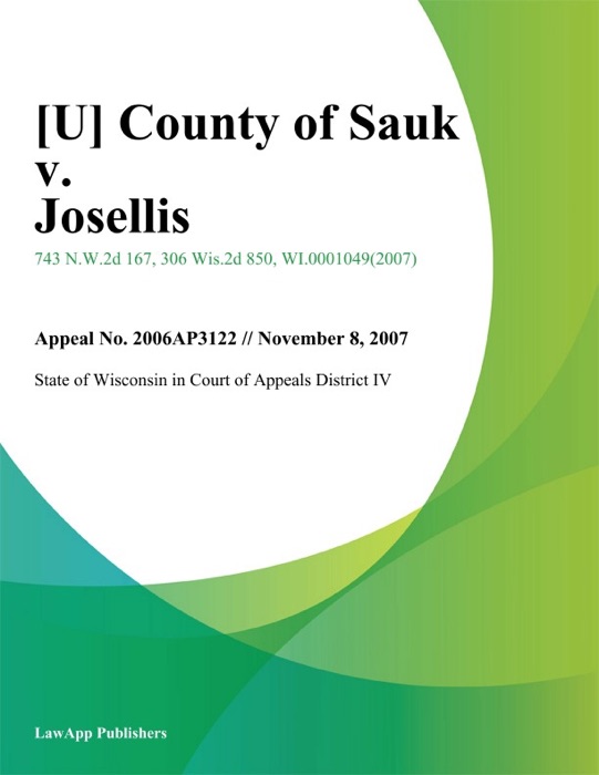 County of Sauk v. Josellis