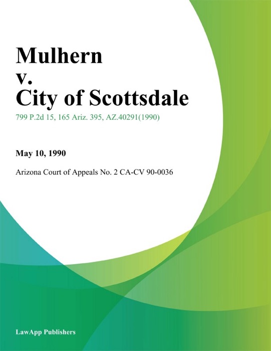 Mulhern V. City Of Scottsdale