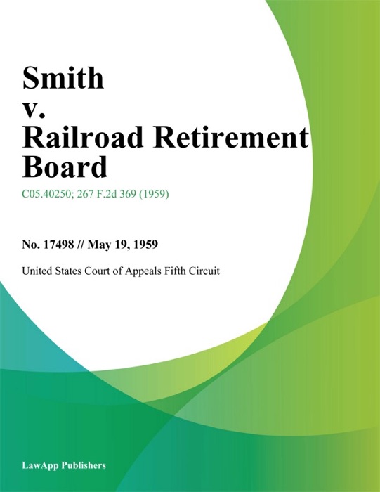 Smith v. Railroad Retirement Board